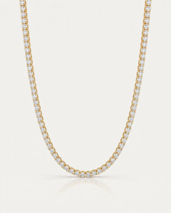 Novello Lab-grown Diamond Tennis Necklace