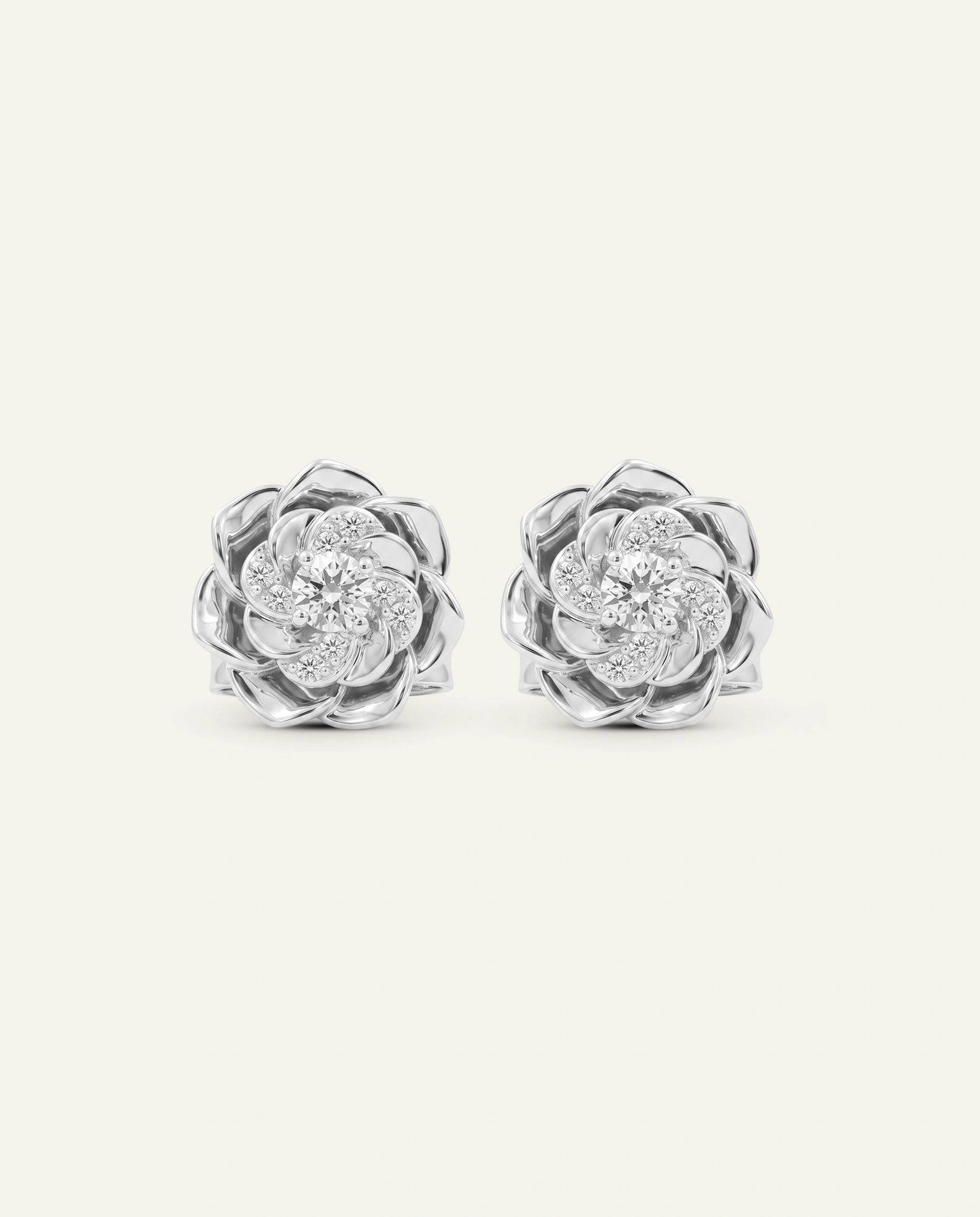 Love Spell® Lab-grown Diamond Flower Studs