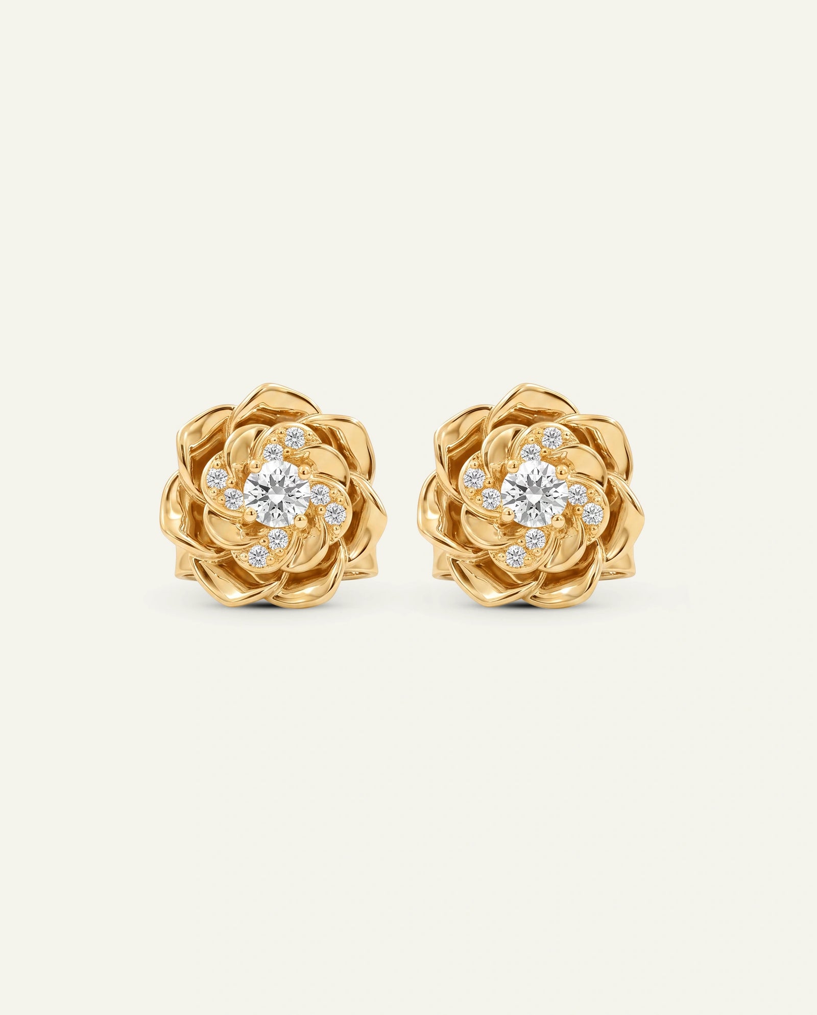 Love Spell® Lab-grown Diamond Flower Studs