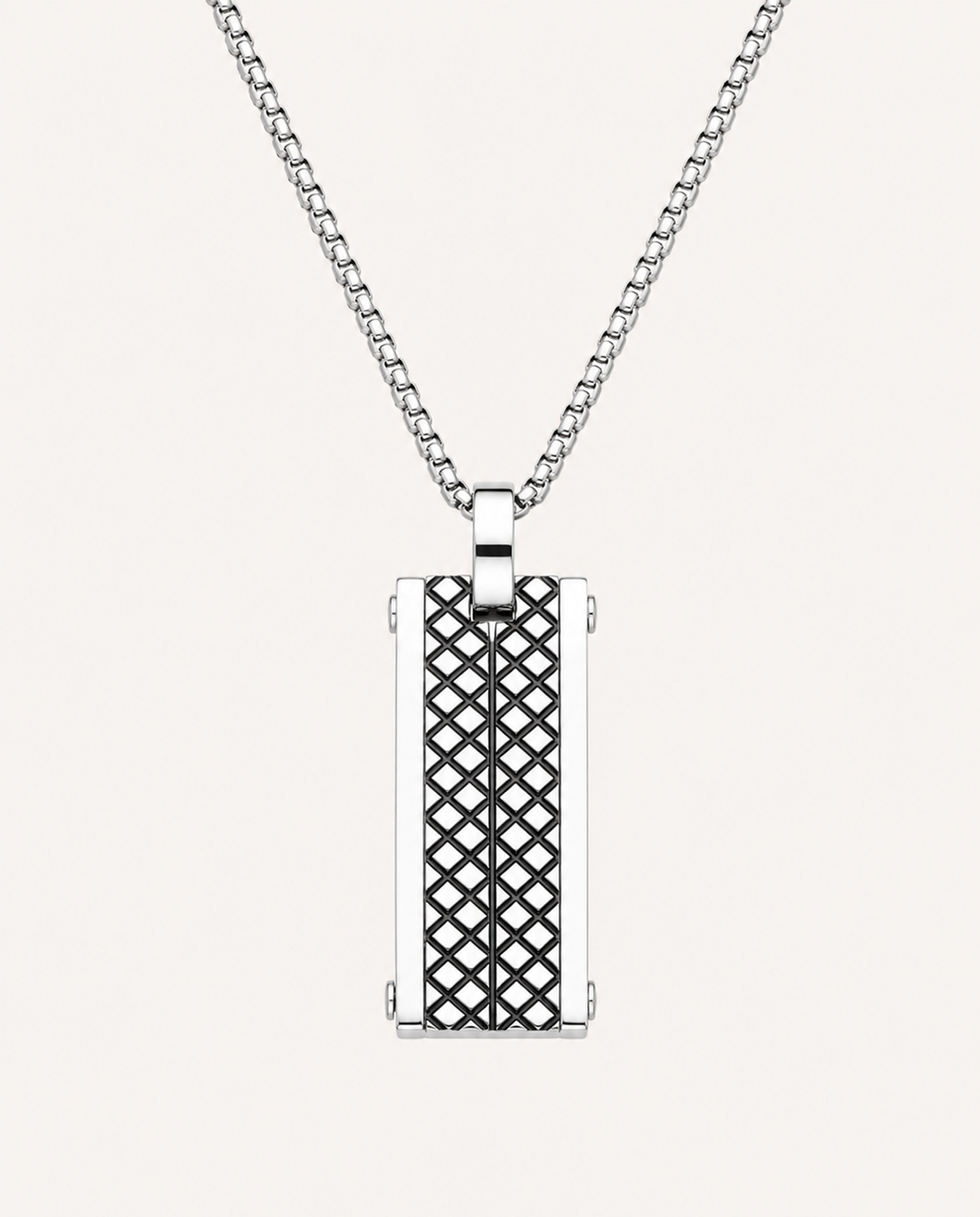Link N Lock® Modern Dog Tag Pendant