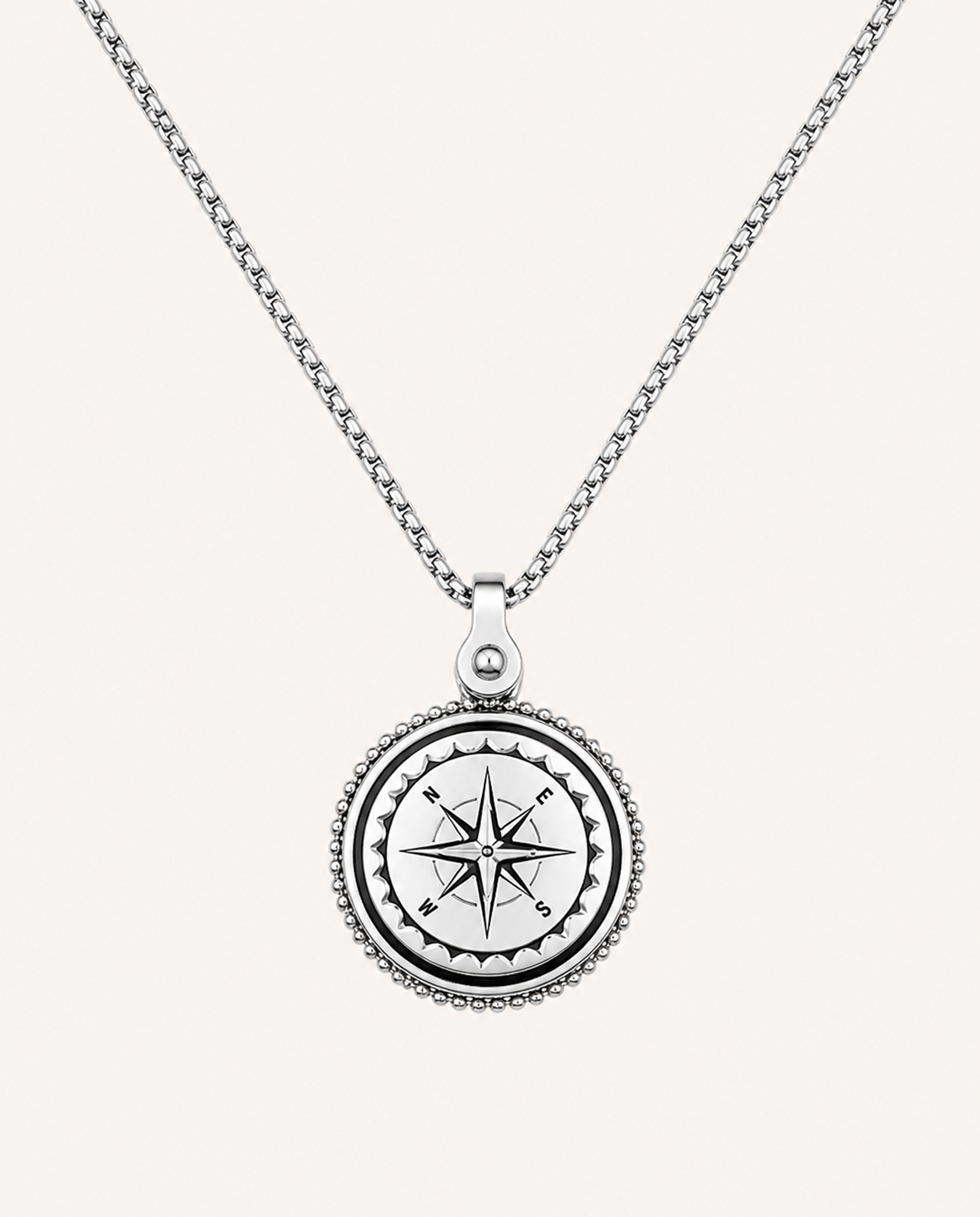 Link N Lock® Classic Compass Pendant