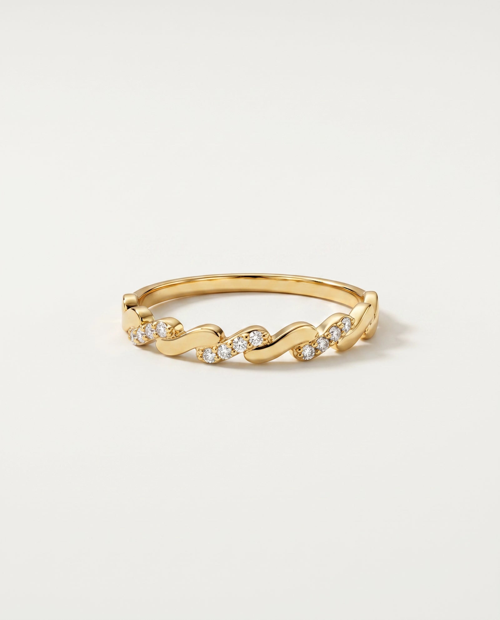 Eternal Vow Lab-grown Diamond Infinity Promise Ring - 0.06 Ct. T.W.