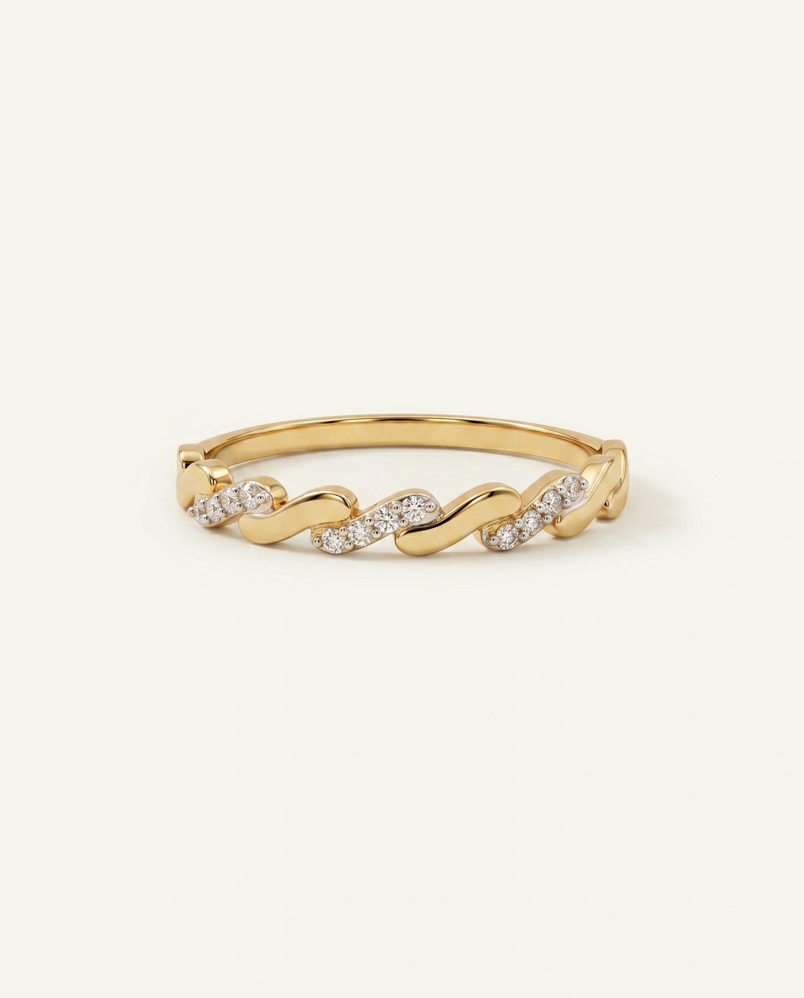 Eternal Vow Lab-grown Diamond Infinity Promise Ring - 0.06 Ct. T.W.