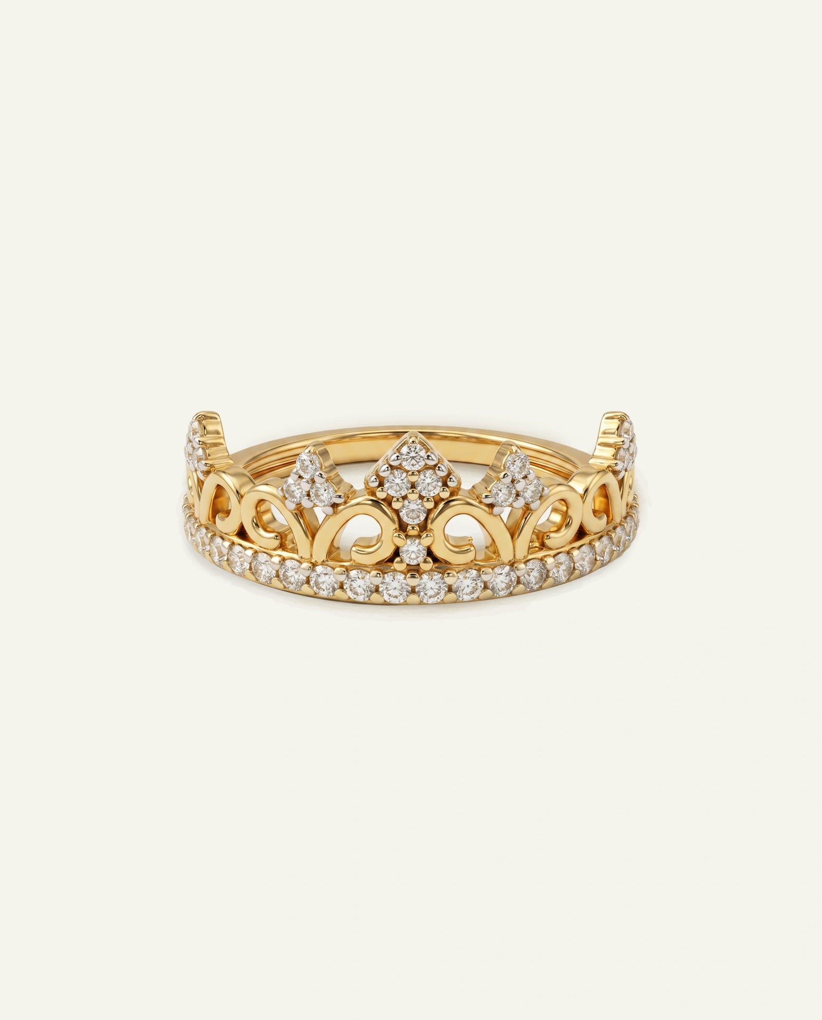 Bella by Ovani® Lab-grown Diamond Crown Ring - 0.25 Ct. T.W.