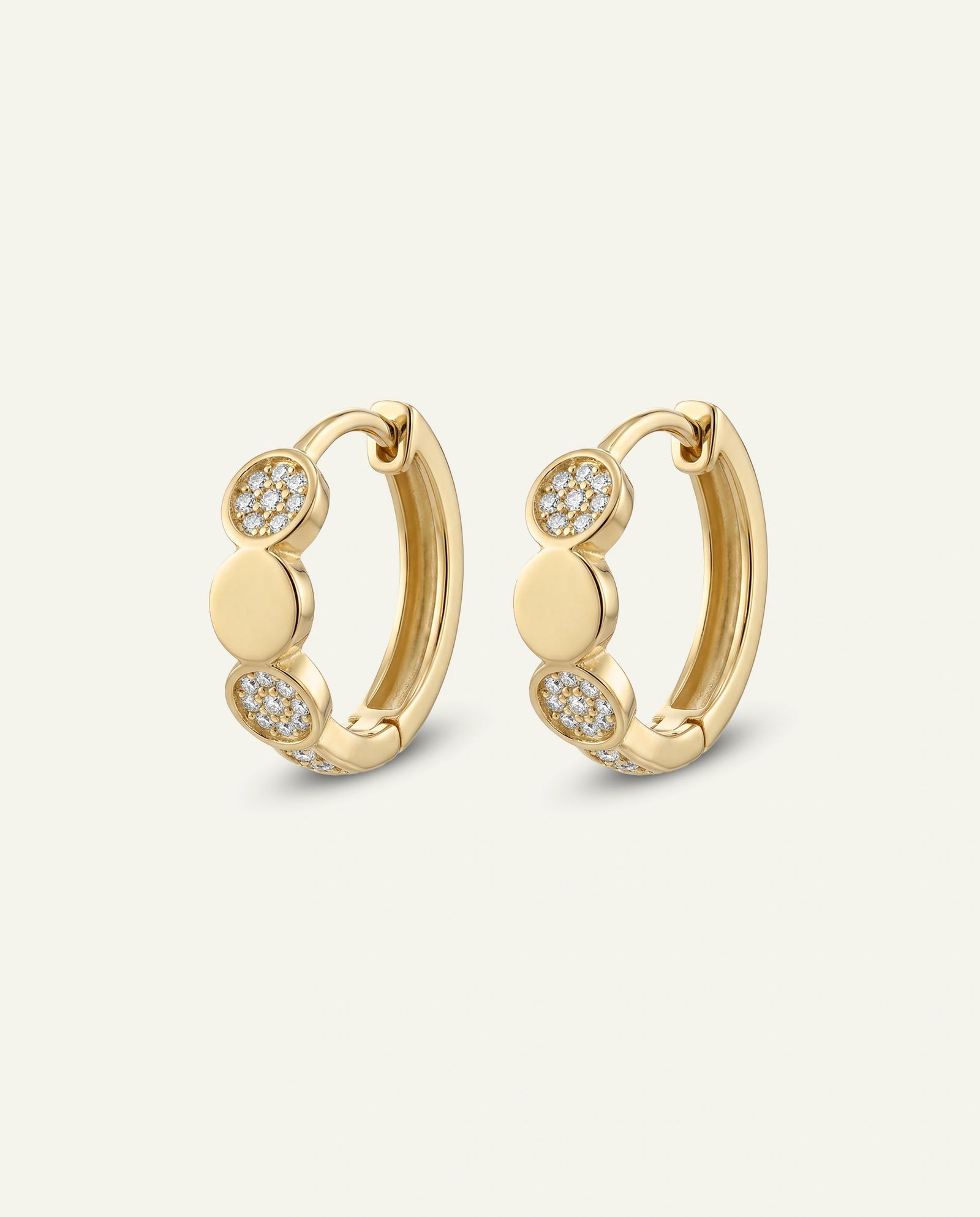Bella by Ovani® Lab-grown Diamond Pear Hoops - 0.20 Ct. T.W.