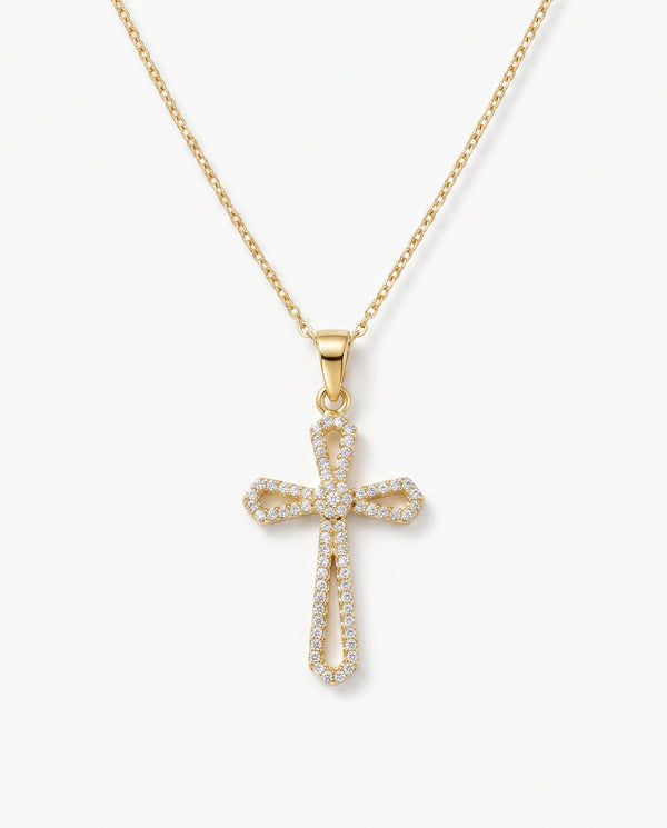 Bella by Ovani® Lab-grown Diamond Cross Pendant - 0.40 Ct. T.W.