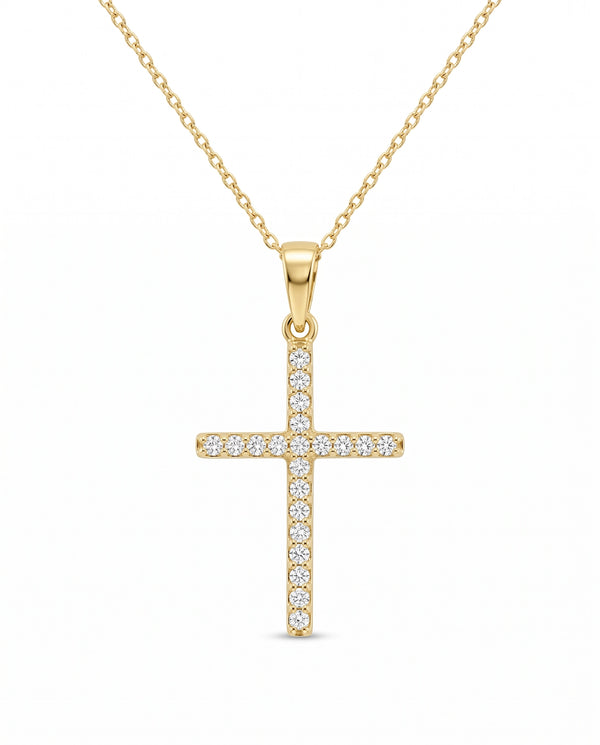 Bella by Ovani® Lab-grown Diamond Cross Pendant - 0.40 Ct. T.W.