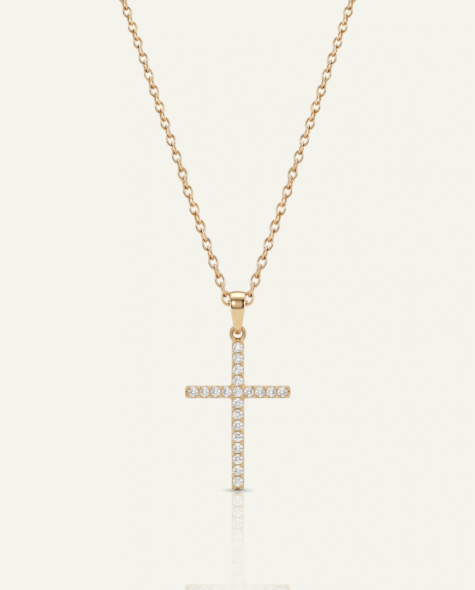 Bella by Ovani® Lab-grown Diamond Cross Pendant - 0.40 Ct. T.W.