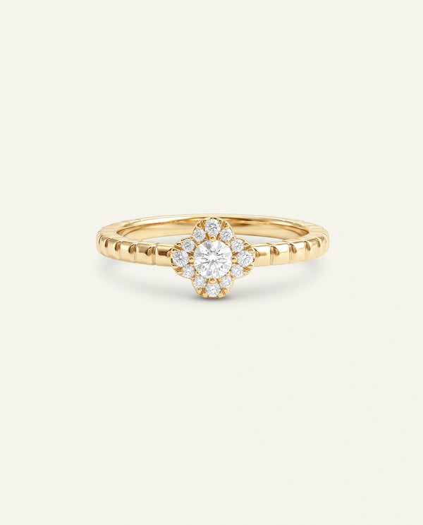 Love Spell® Lab-grown Diamond Flower Ring