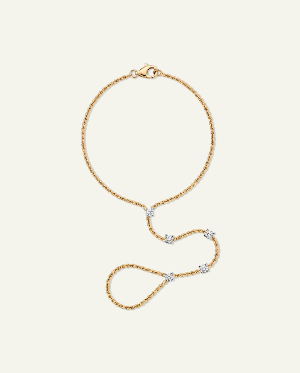 Bella by Ovani® Lab-grown Diamond Hand Chain