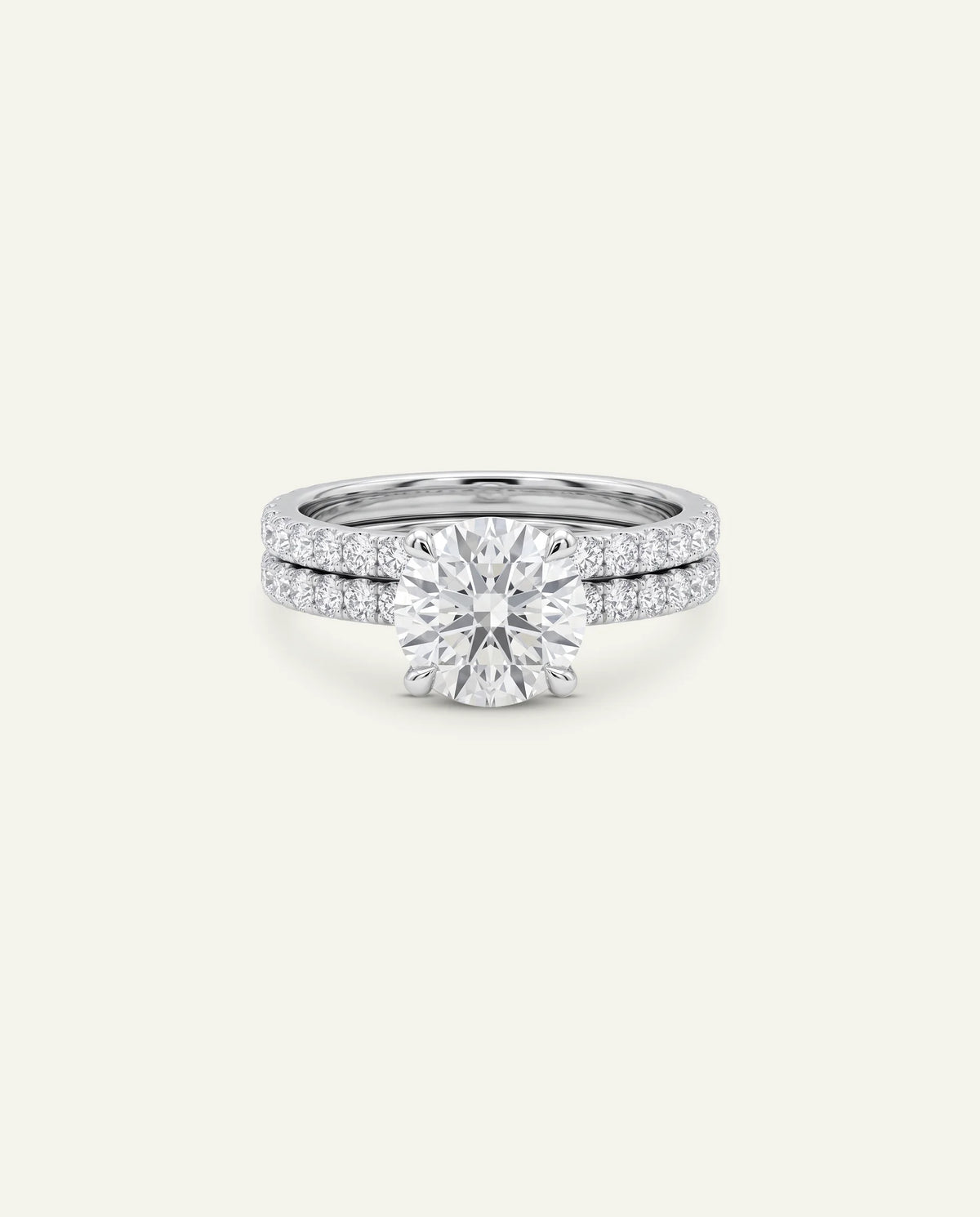 Ovani® Diamond Round Bridal Set