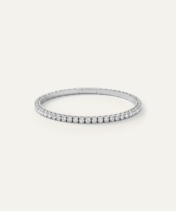 Ovani® Lab-grown Diamond Eternity Bangle