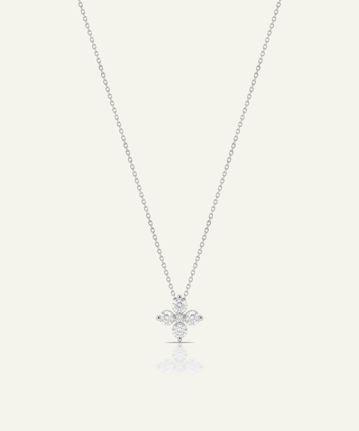 Love Spell® Lab-grown Diamond Flower Pendant