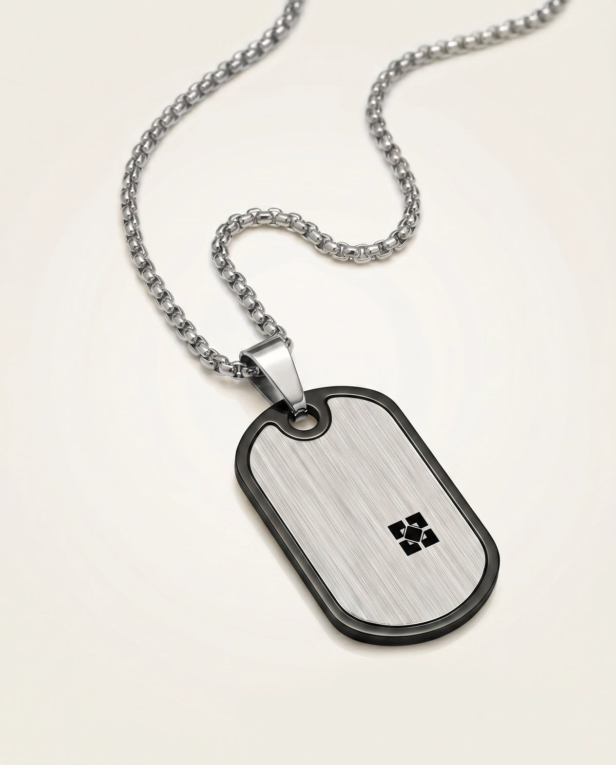 Link N Lock® Men's Classic Dog Tag Pendant