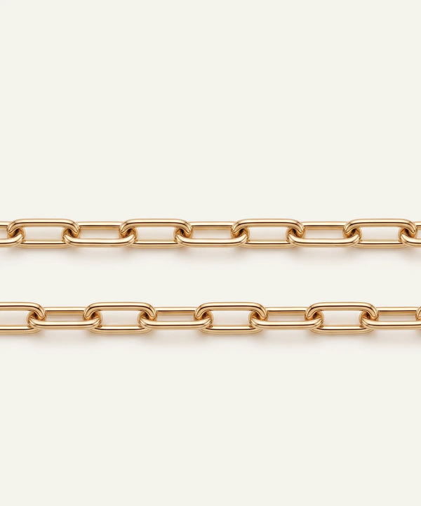 Oroventi Paperclip Chain