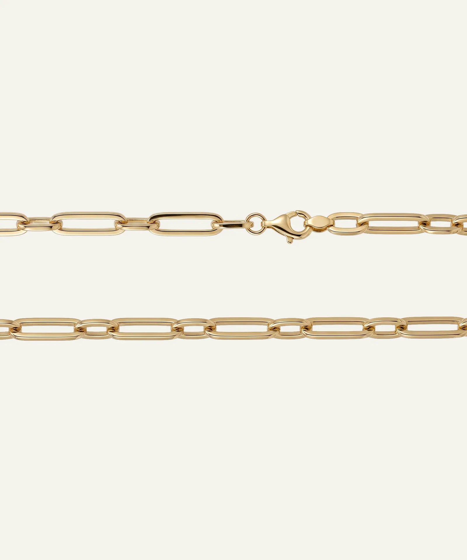 Oroventi Paperclip Chain
