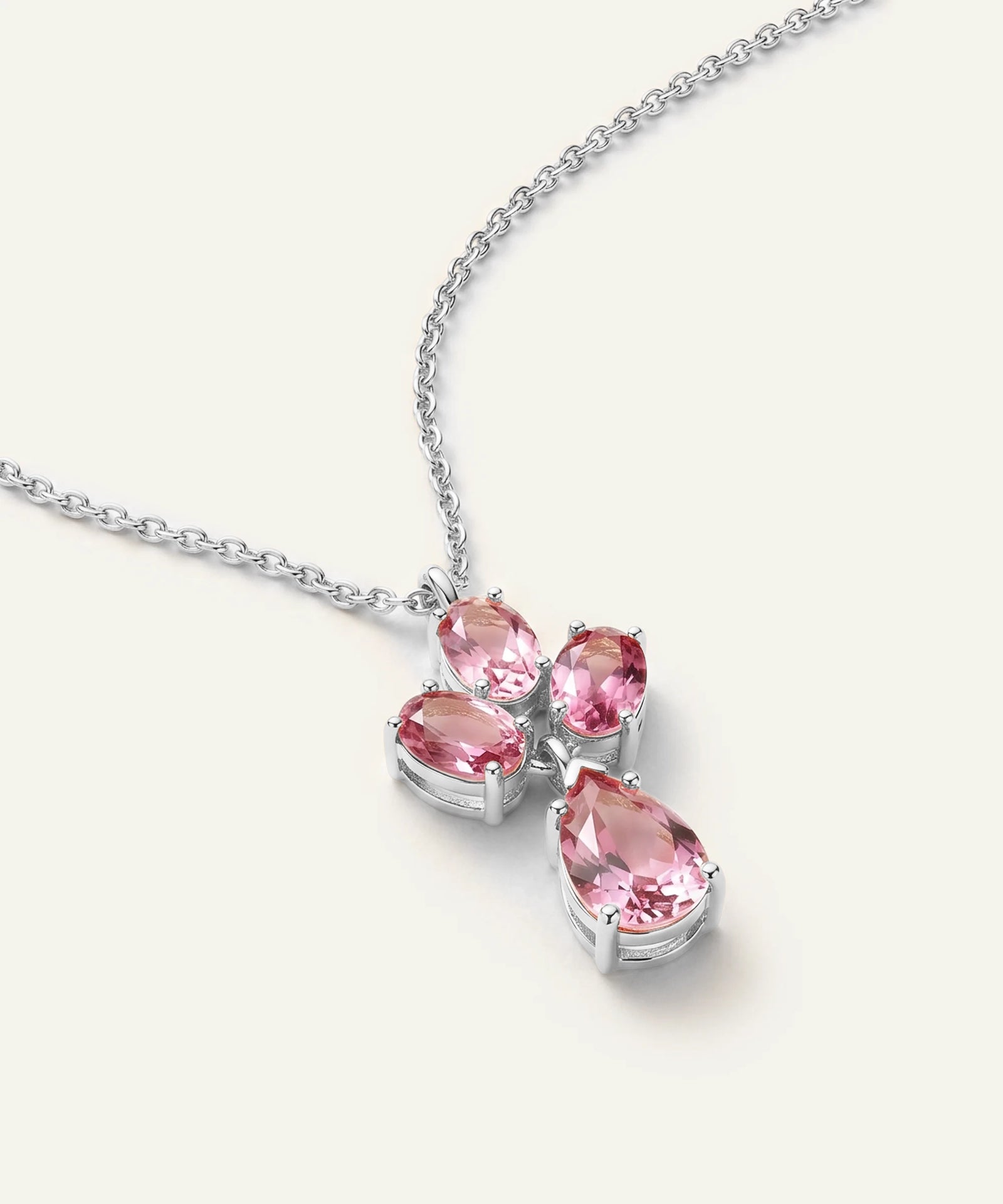 Love Spell® Lab-grown Diamond & Multicolor Stones Candy Drop Necklace