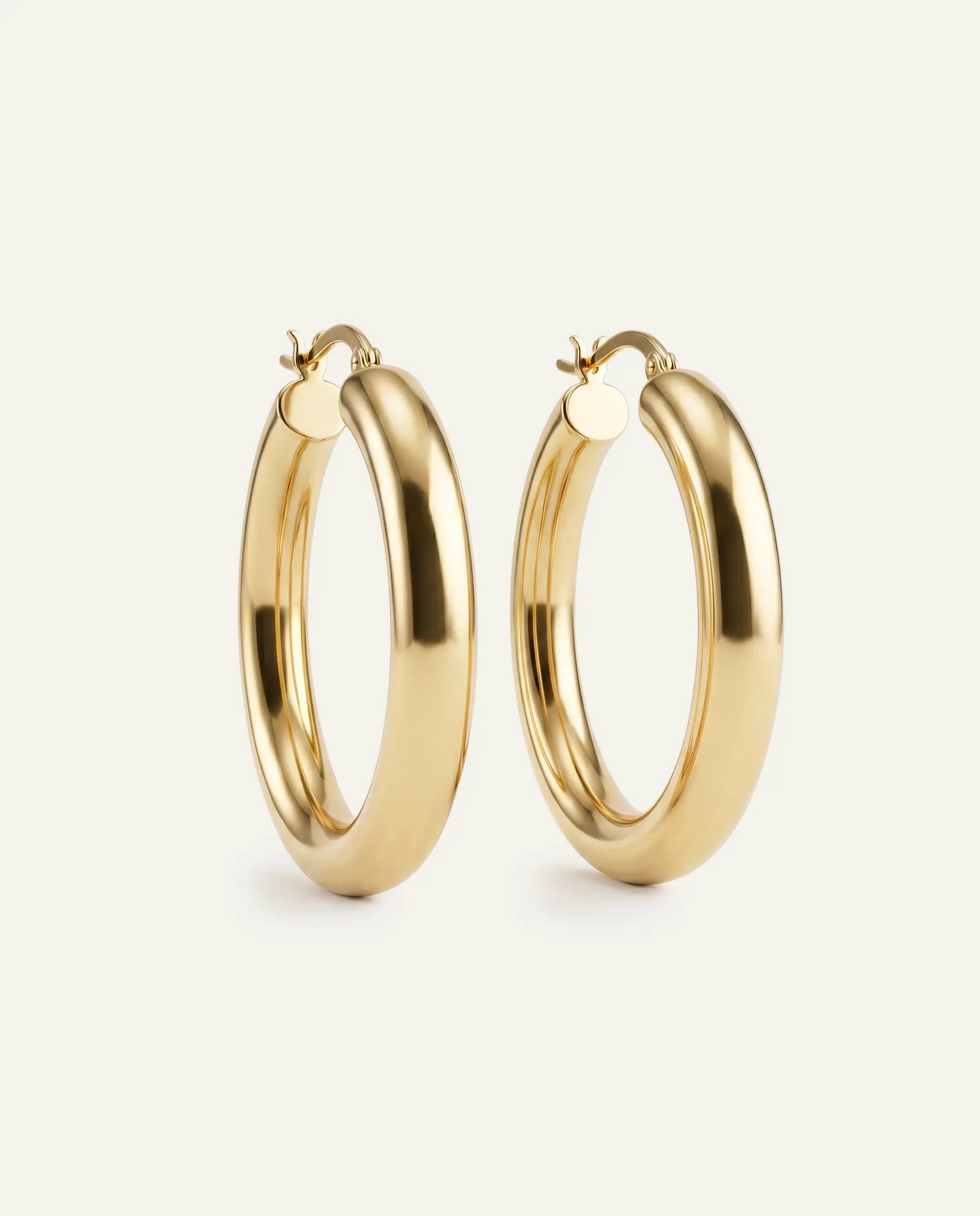 Oroventi Classic Round Hoops