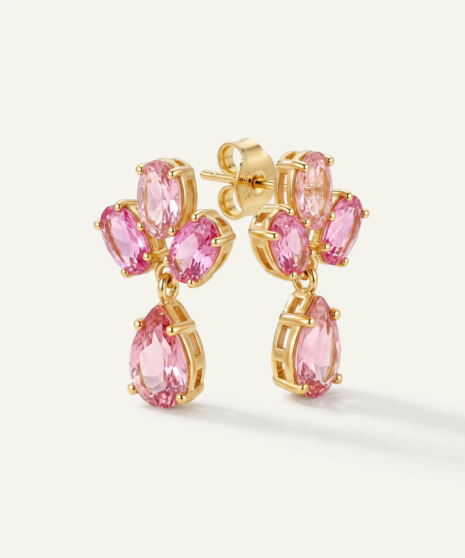 Love Spell® Lab-grown Diamond & Multicolor Stones Candy Drop Earrings