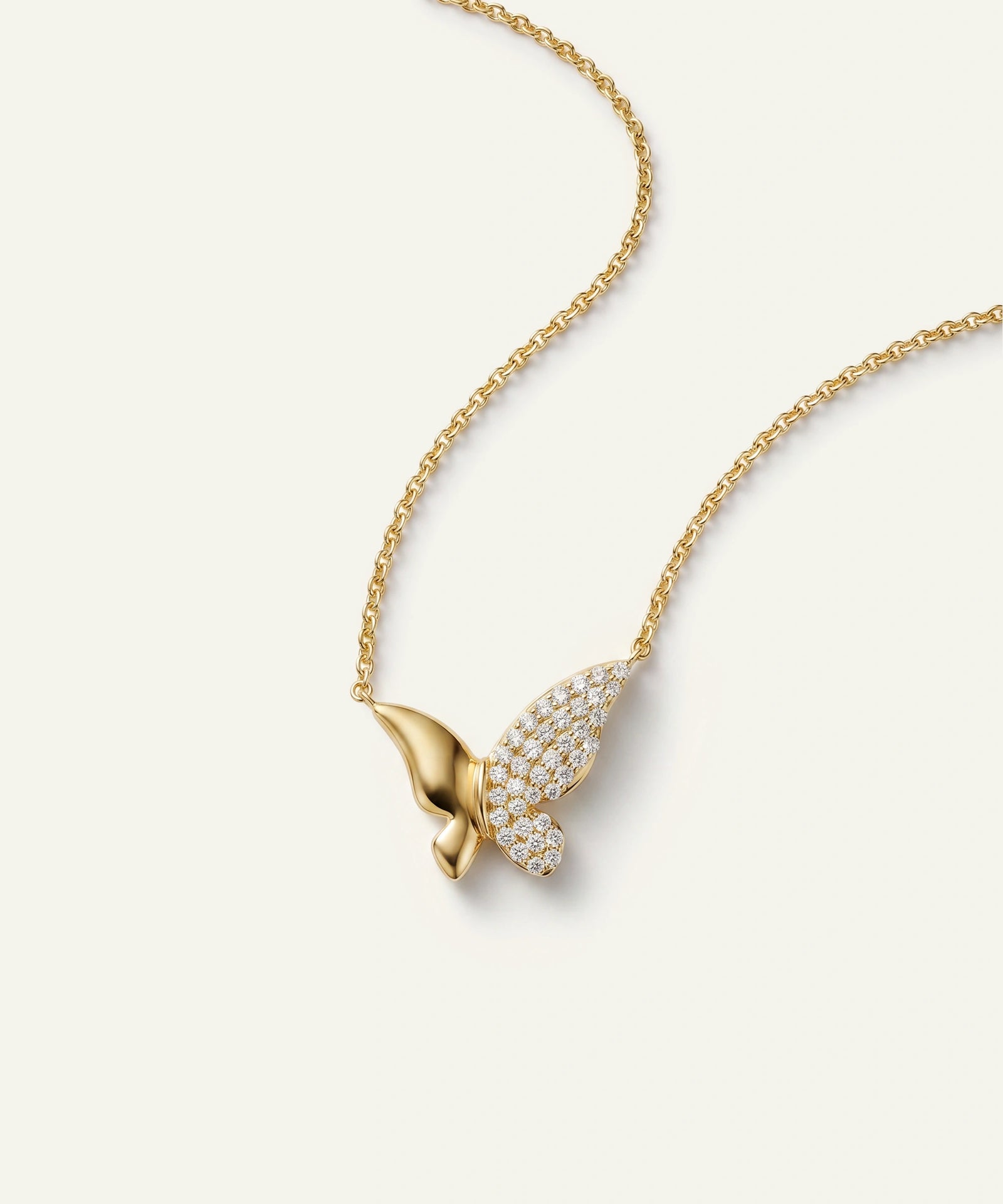 Bella by Ovani® Diamond Butterfly Necklace