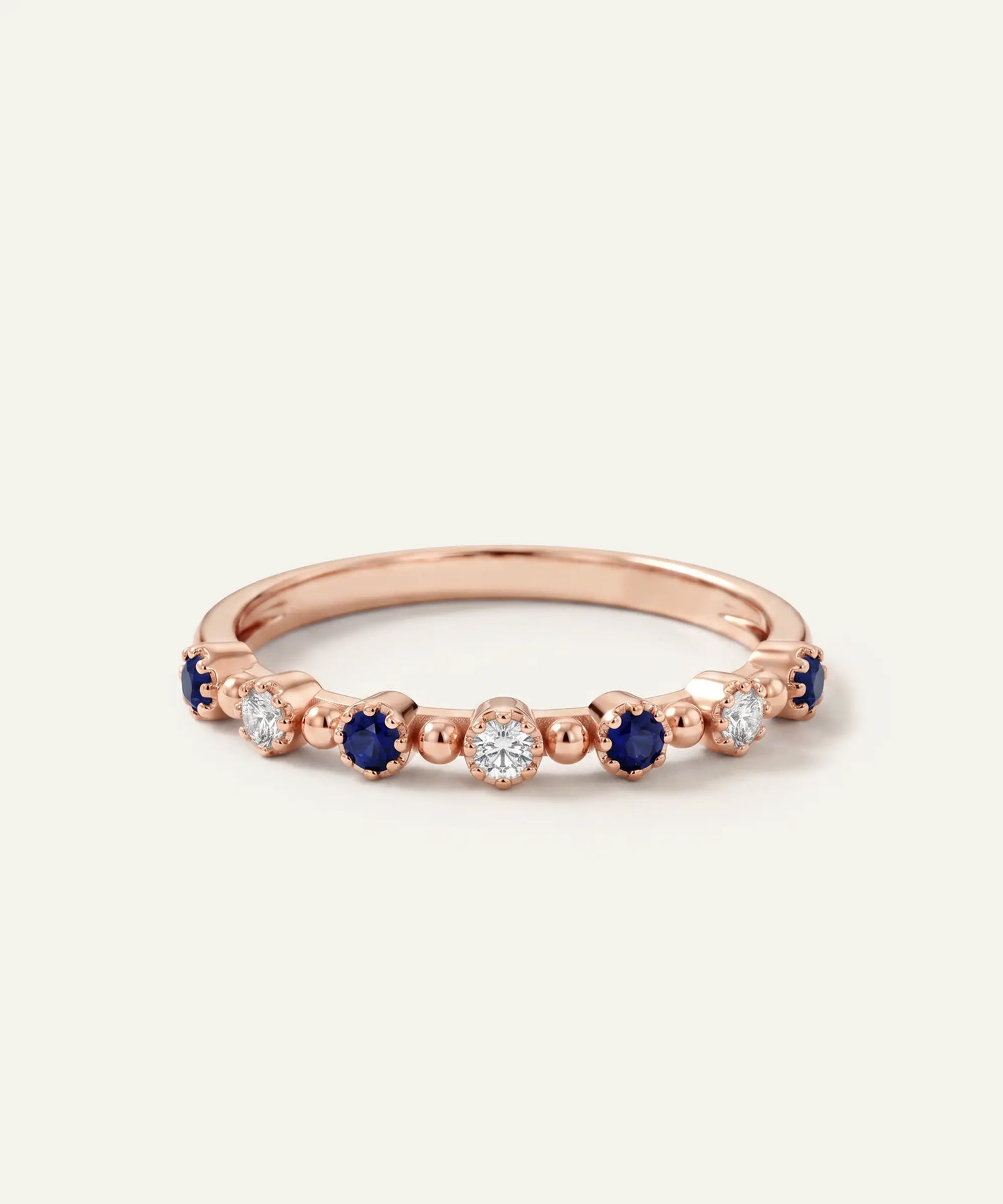 Aanika V. Sapphire & Diamond Band