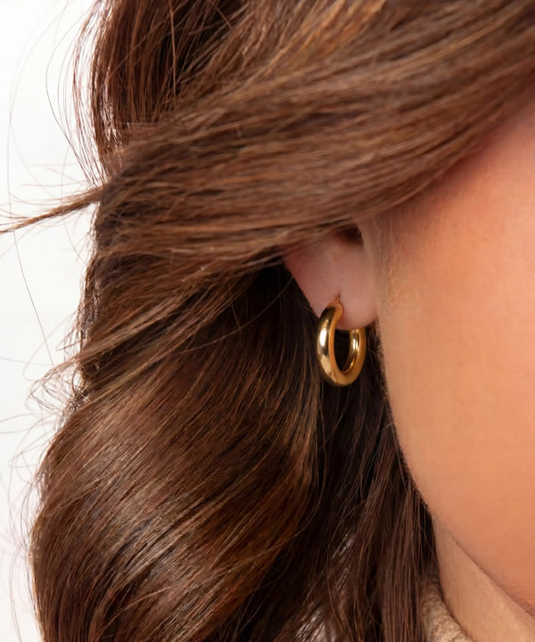 Oroventi Classic Round Hoops