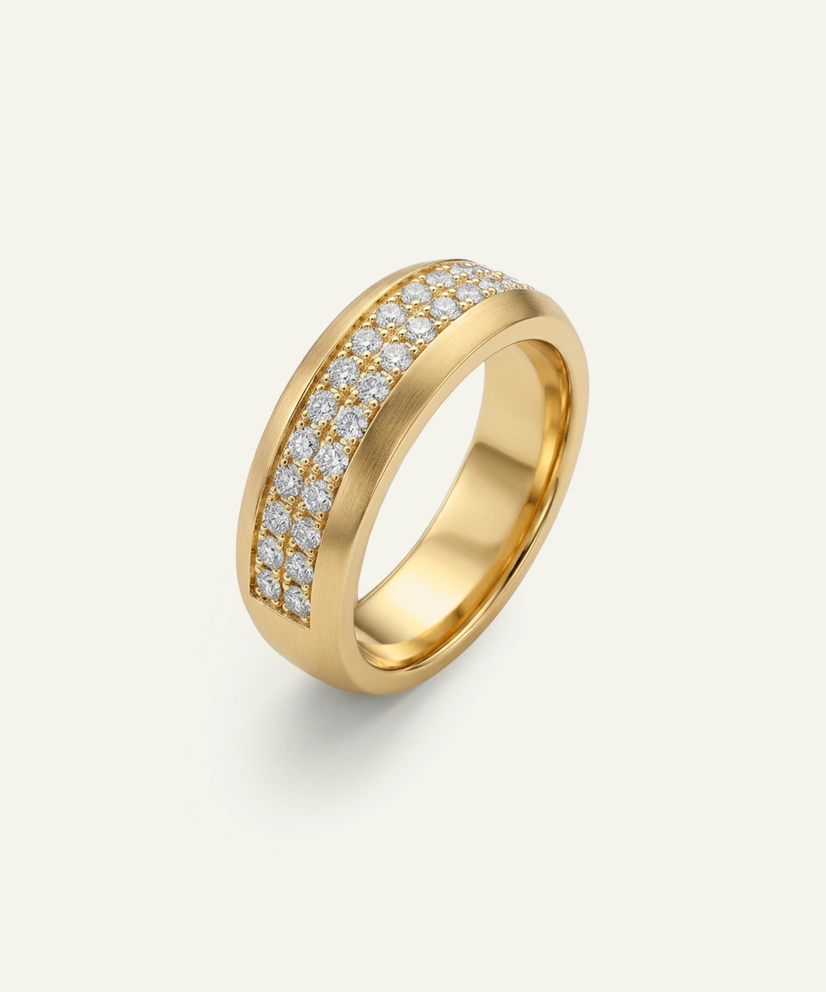 Men's 1.00 CTW lab-grown diamond band