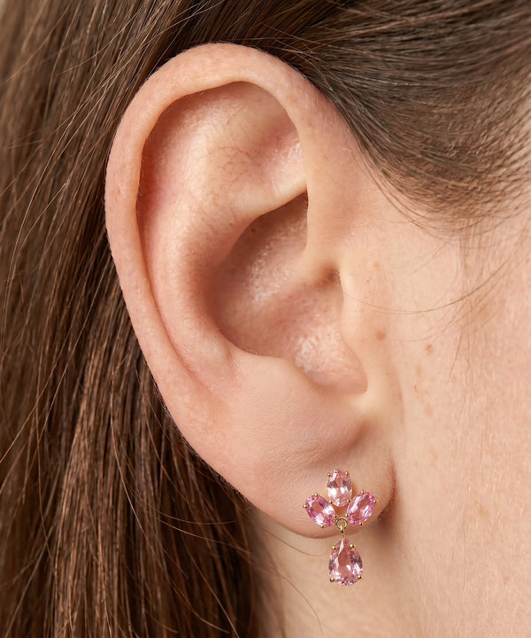 Love Spell® Lab-grown Diamond & Multicolor Stones Candy Drop Earrings