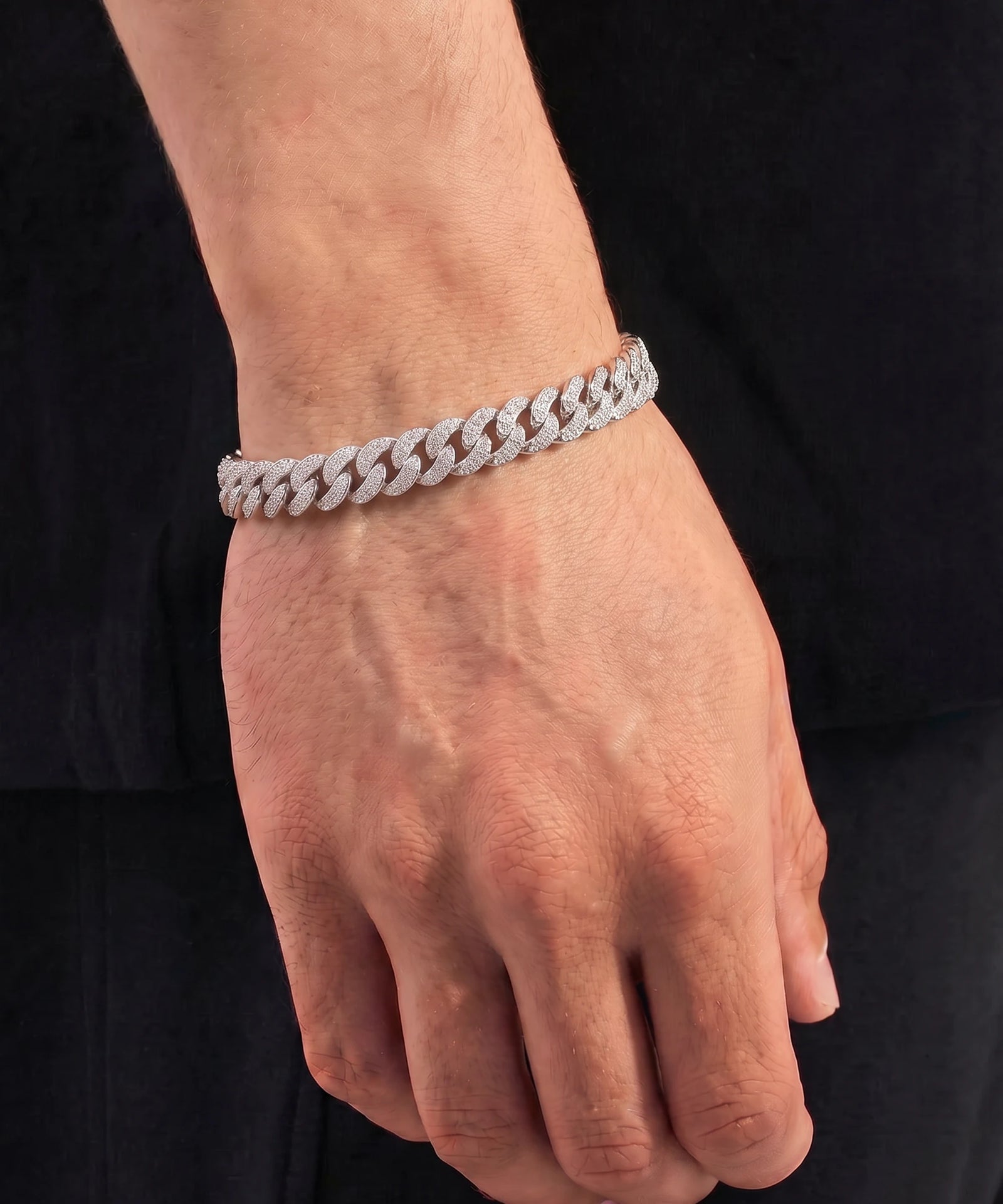 Link N Lock® Lab-grown Diamond Cuban Bracelet 2.70 Ct. T.W.
