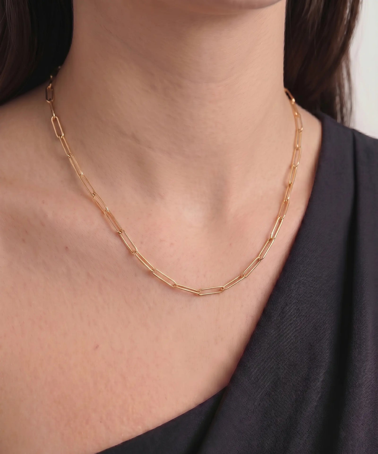 Oroventi Paperclip Chain
