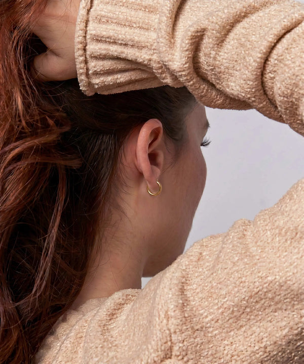 Oroventi Classic Round Hoops