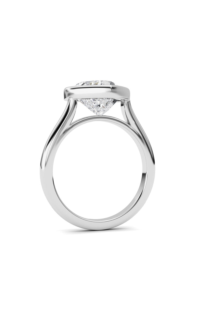 Heart Lab Grown Diamond (F/VS ) Ring in 14K Gold