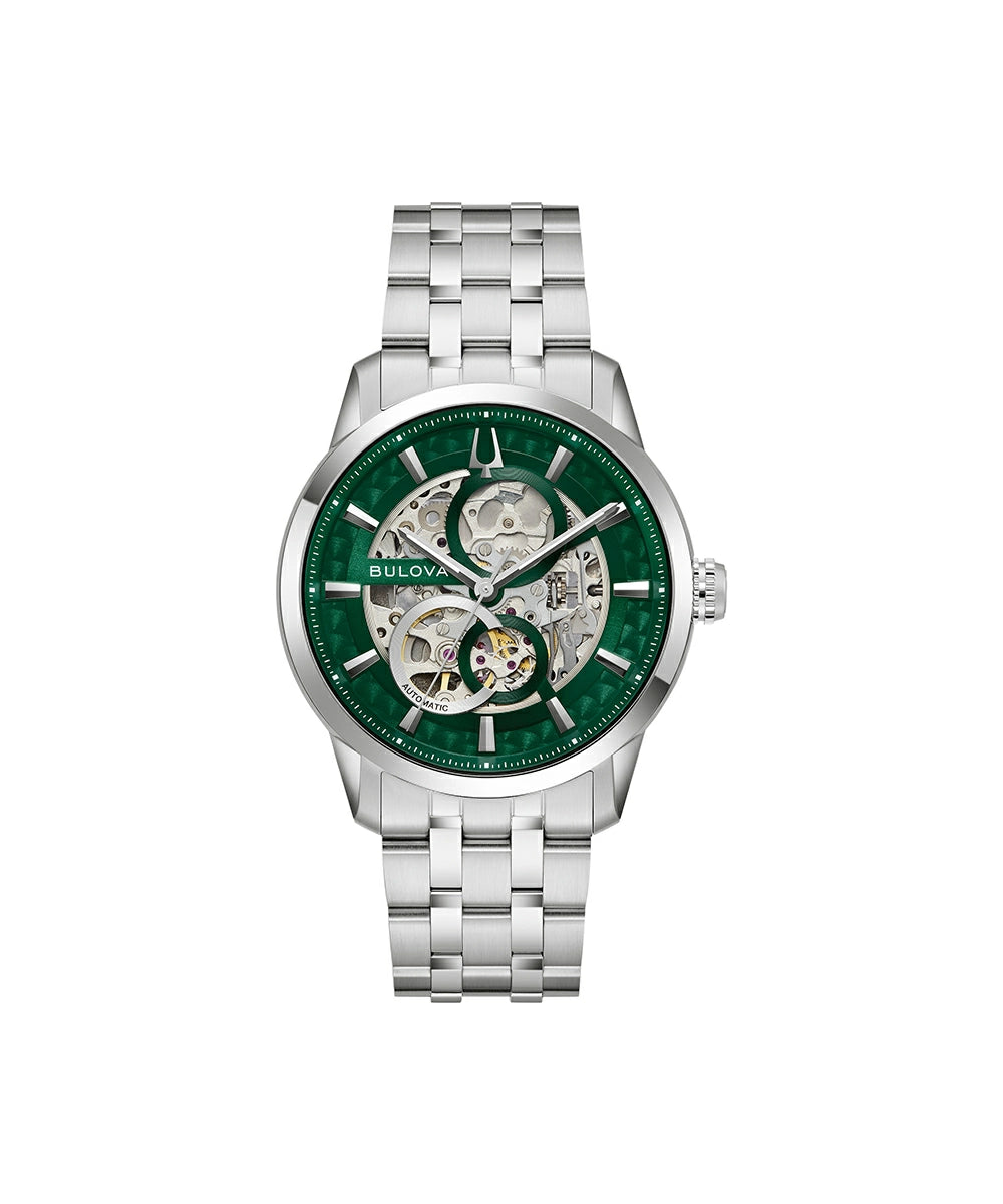 Bulova Sutton watch, model 96A329, front view.