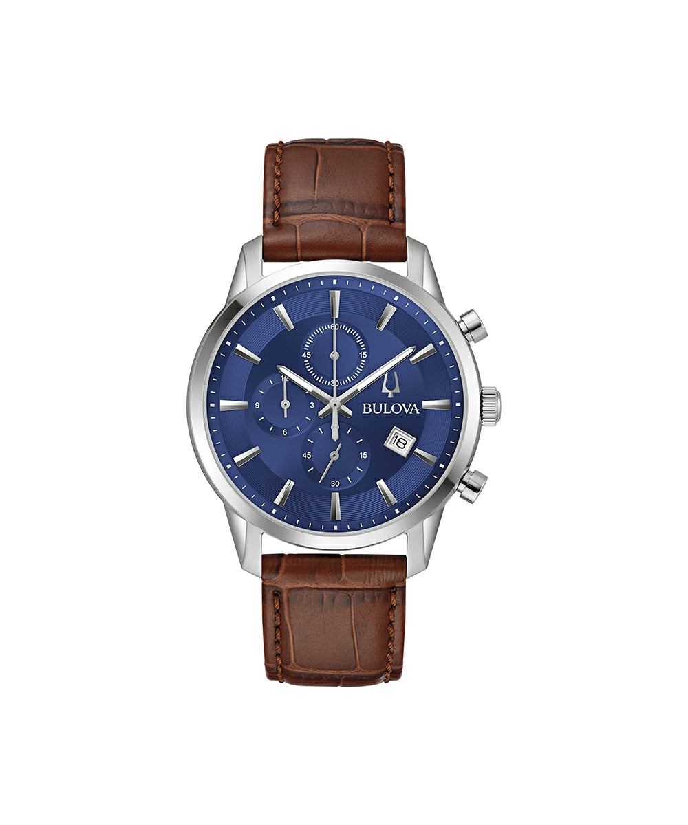 Bulova Sutton watch, model 96B402, front view.