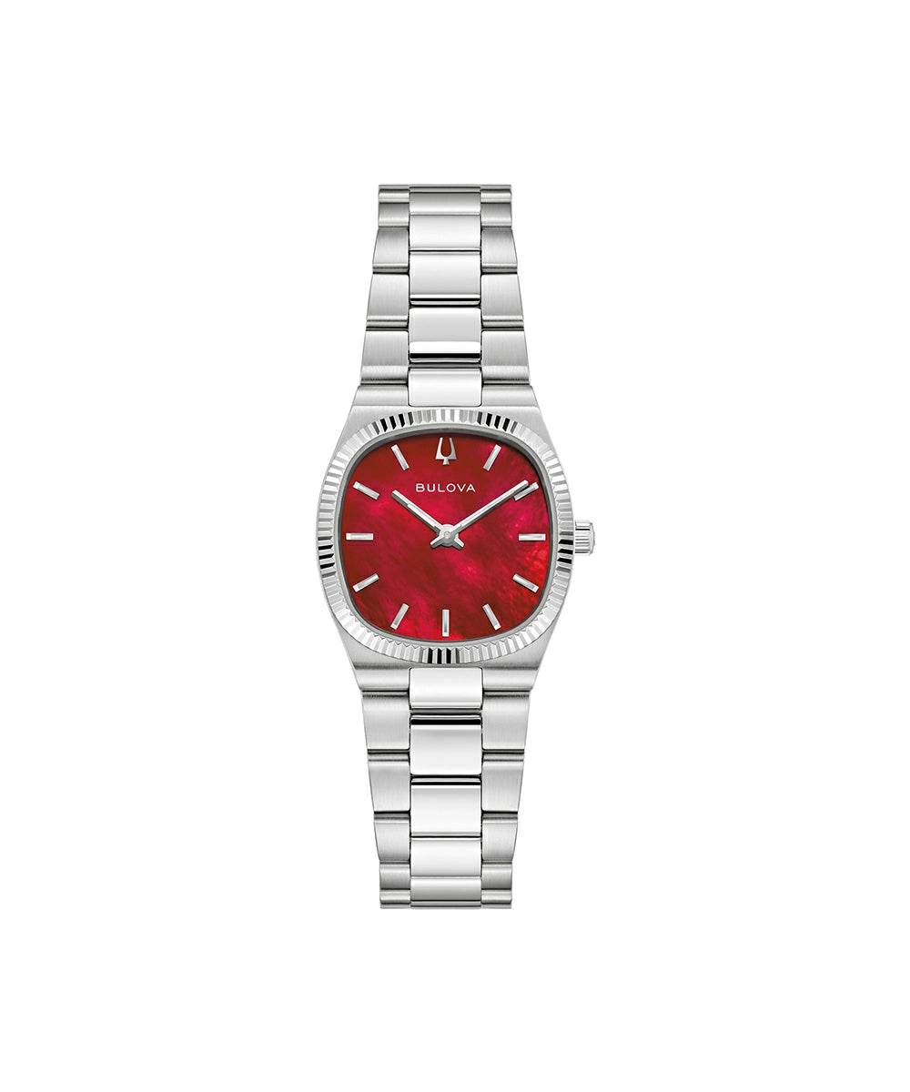Bulova Super Seville Mini watch, model 96L354, front view.