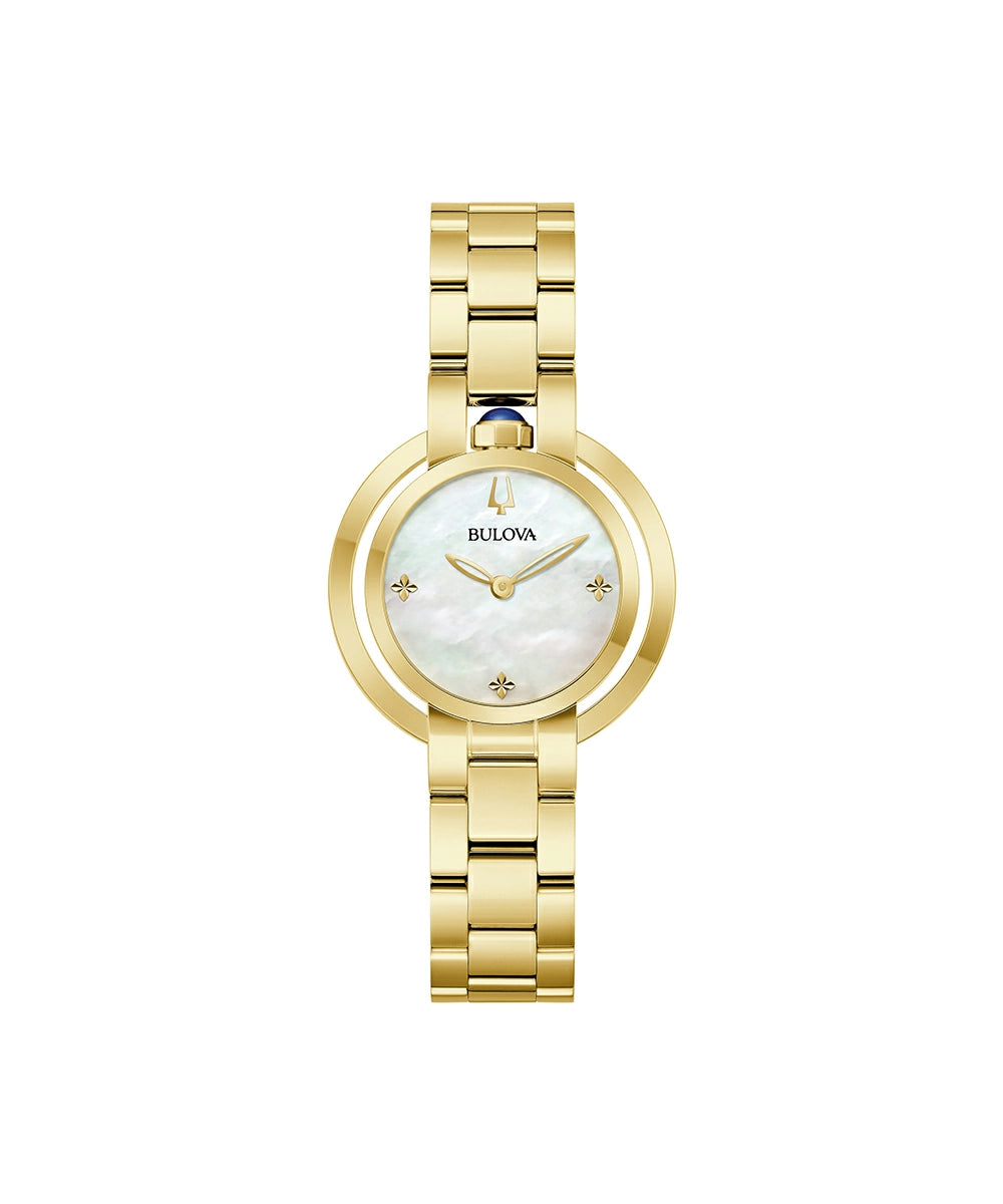 Bulova Rubaiyat watch, model 97L181, front view.