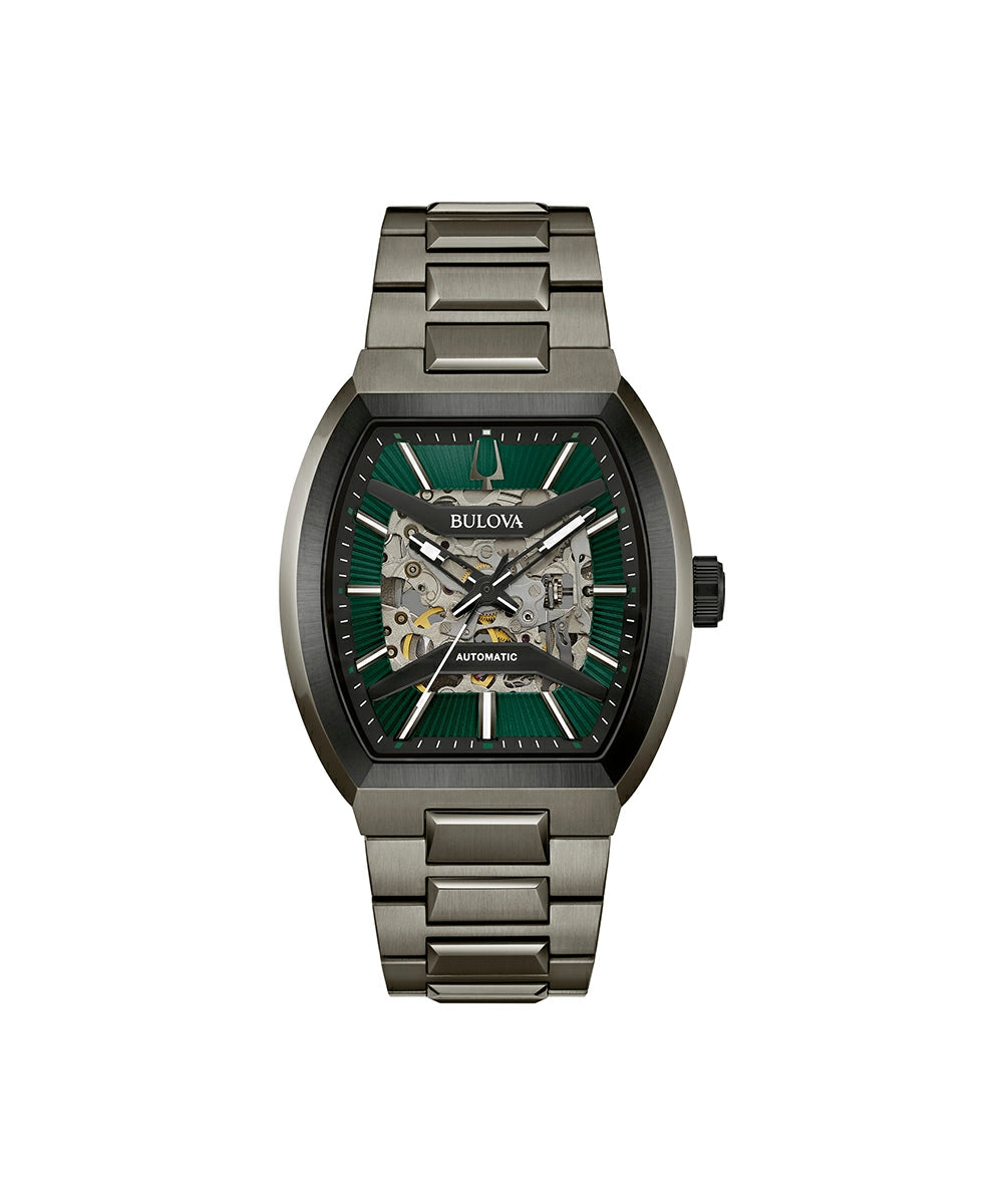 Bulova Maquina watch, model 98A321, front view.