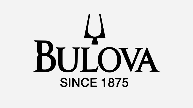Bulova logo with 'Since 1875' text on a white background