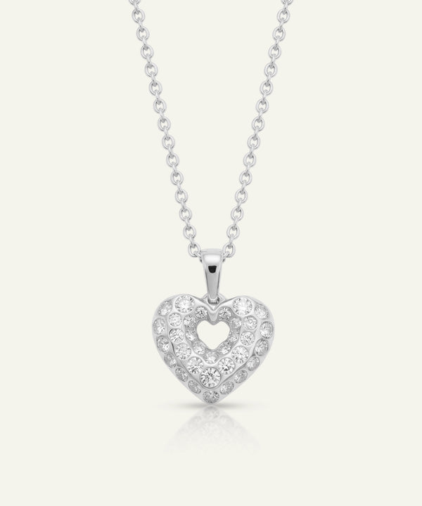 Love Spell® Lab-grown Diamond Heart Pendant - 0.35 Ct. T.W.