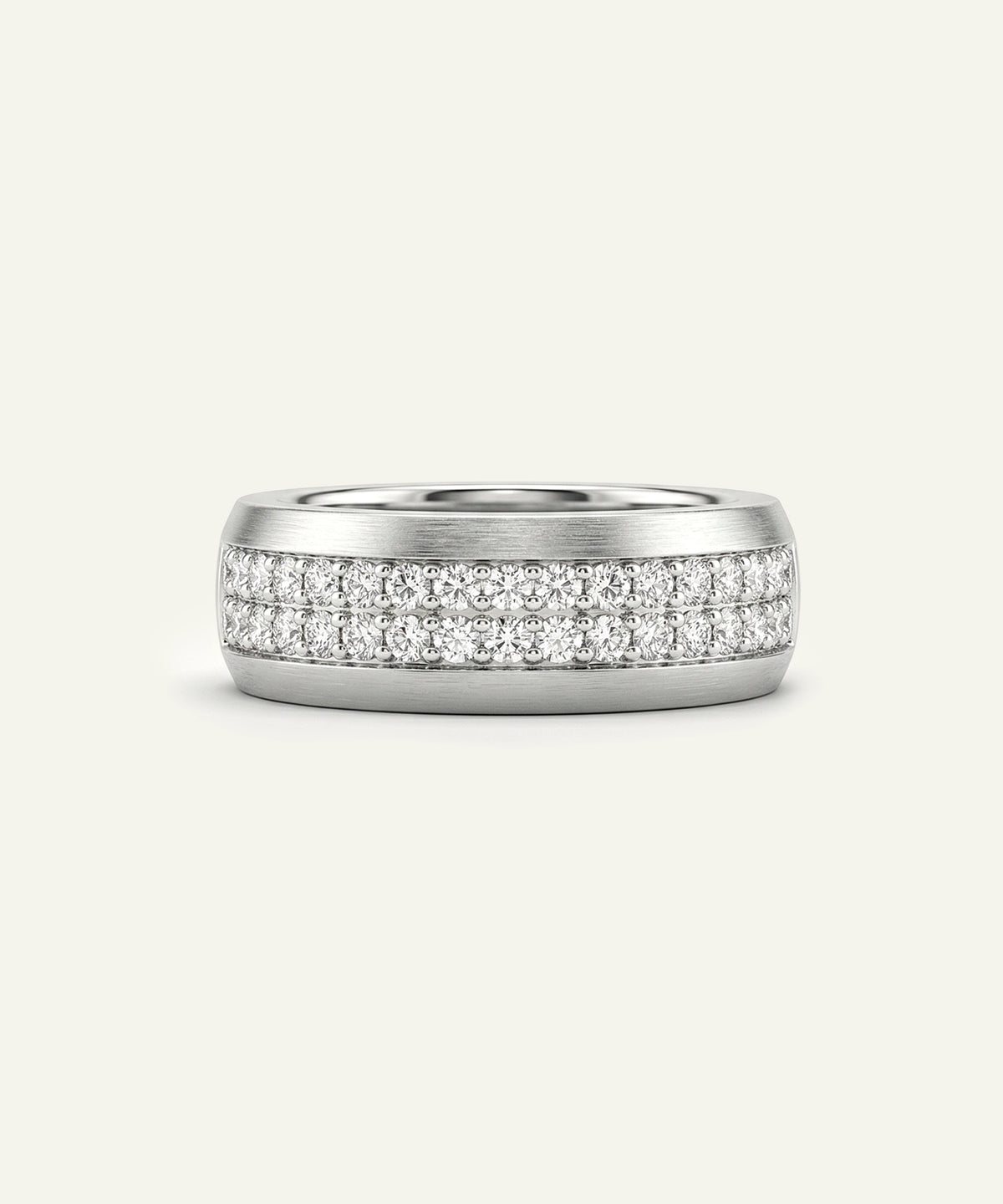 Link N Lock® vermeil diamond ring for men