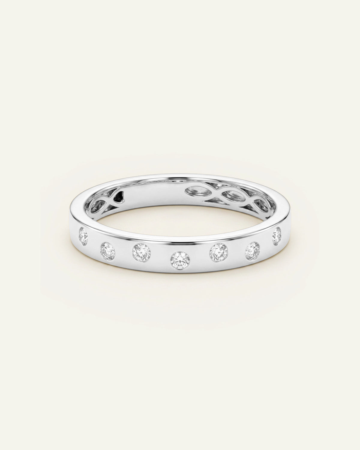Eternal Vow Lab-grown Diamond Flush-set Anniversary Band