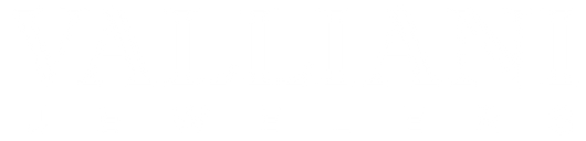 A clean white square background with a small centered gray rectangular placeholder-style block. logo