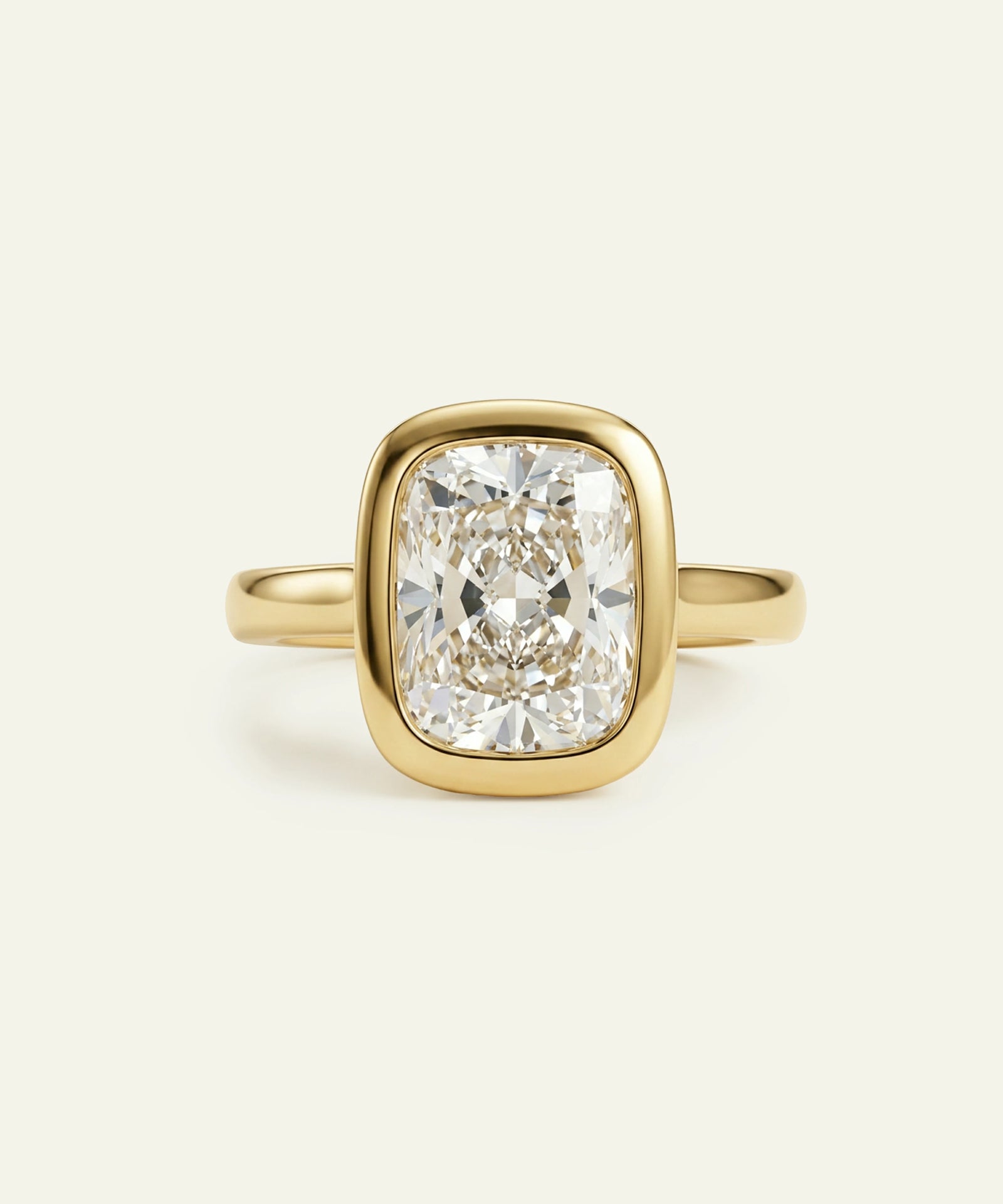 Novello Lab-grown Diamond Elongated Cushion Engagement Ring