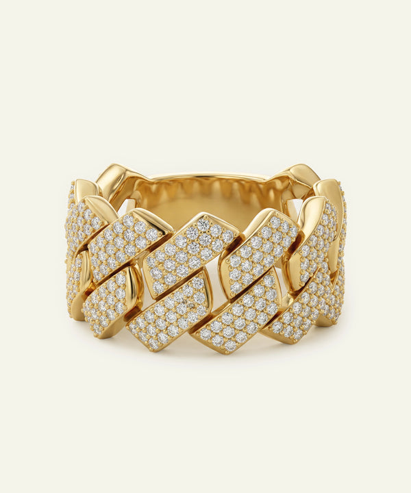Ultimate Value® Lab-grown Diamond Cuban Men's Ring - 2 Ct.T.W.