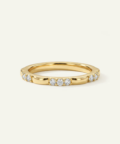 Love SpellÂ® Lab-Grown Diamond Band in Vermeil / Silver