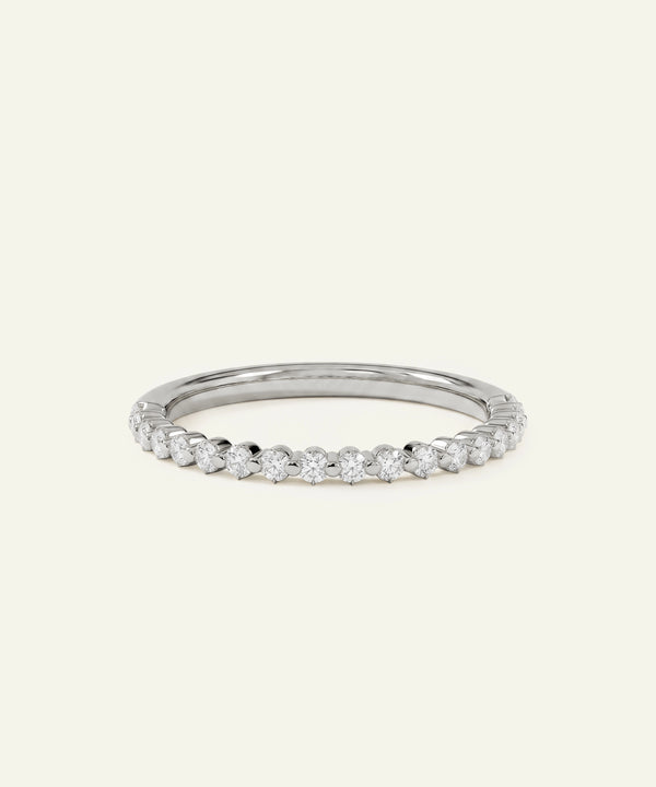 Novello Lab-grown Diamond Round Band - 0.25 Ct. T.W.