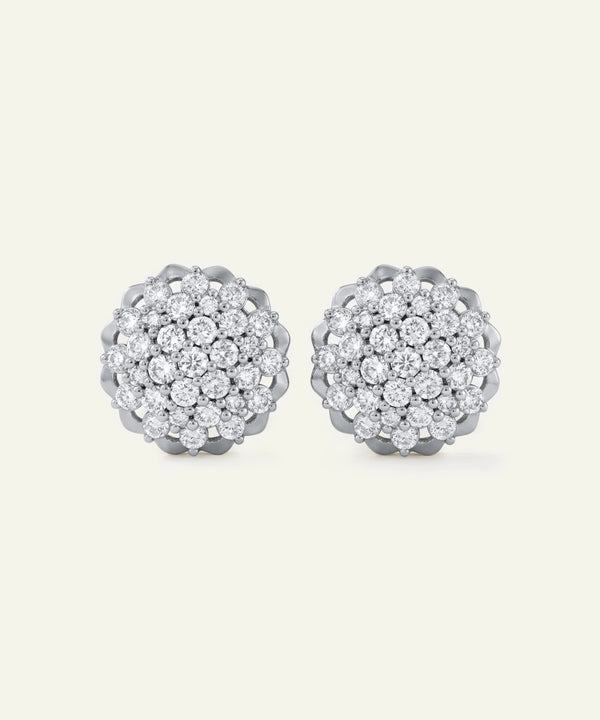 Novello Lab-grown Diamond Frame Studs - 1.50 Ct. T.W.