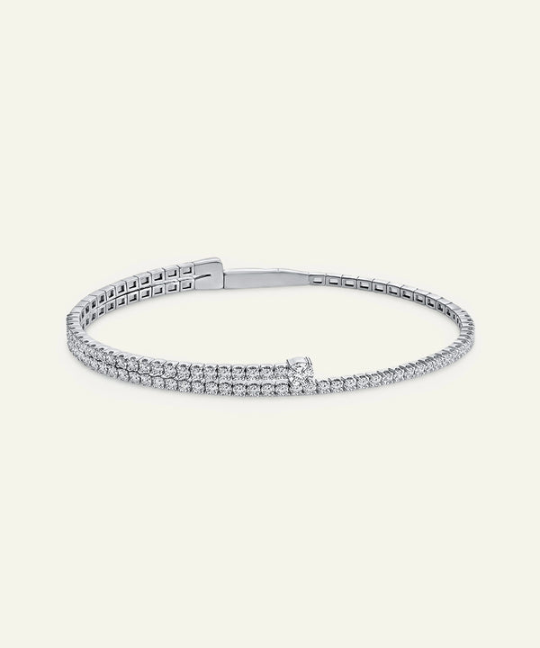 Bella by Ovani® Lab-grown Diamond Tennis Bangle