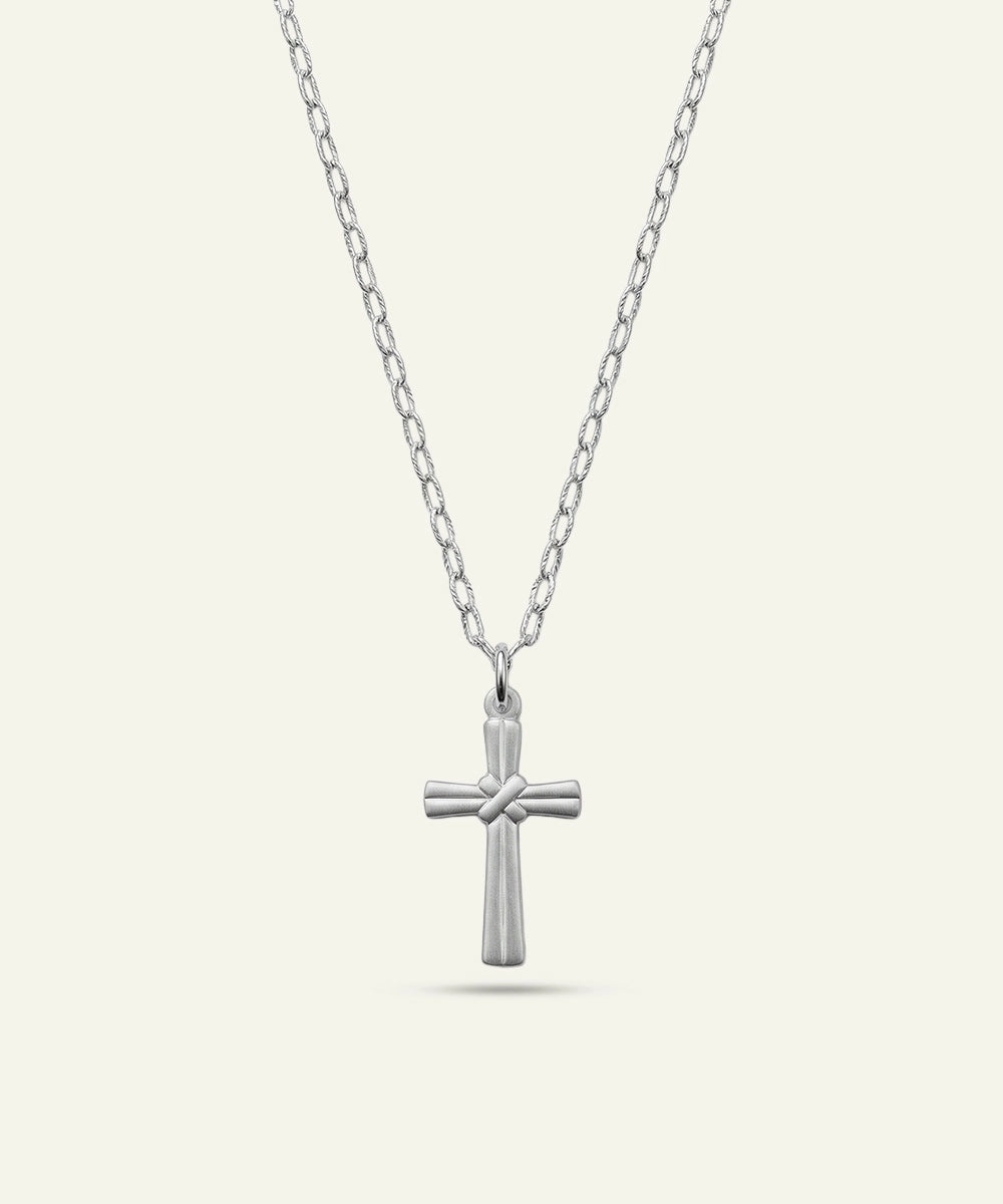 Link N Lock® Silver Cross Pendant