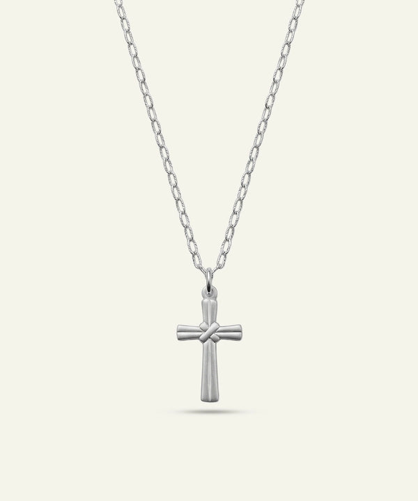 Link N Lock® Silver Cross Pendant